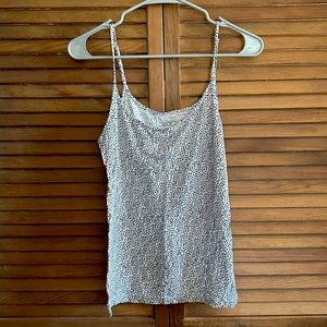 Ann Taylor Leopard print M Tank top